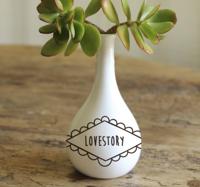 Decoratieve Love Story Muursticker
