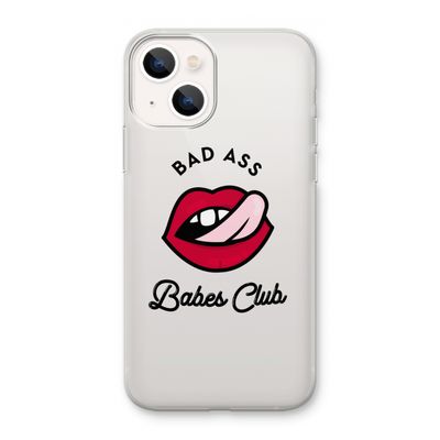 Badass Babes Club: iPhone 13 mini Transparant Hoesje