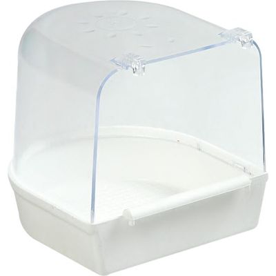 Vogelbadje Groot Wit 13 x 13 x 12.5 cm Flamingo Wit Vogelbadje Groot Wit 13 x 13 x 12.5 cm Flamingo Wit