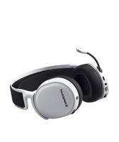 Steelseries Arctis 7+ Headset Bedraad en draadloos Hoofdband Gamen USB Type-C Bluetooth Zwart, Wit - thumbnail