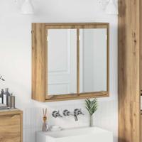 Badkamer spiegelkast Artisan Eiken 60 x 20 x 60 cm Bewerkt hout