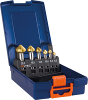 Rotec Verzinkfr.set | 404 | HSS-G TiN | 6-dlg | M3-M10 | ø6,3-20,5 - 900.3013