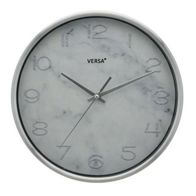 Muurklok Versa Aluminium Casual 4,2 x 25,2 cm