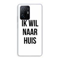 Ik wil naar huis: Xiaomi 11T Transparant Hoesje