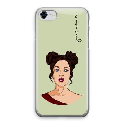 Pop-Art Creator: iPhone 8 Transparant Hoesje