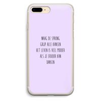 Sprong: iPhone 7 Plus Transparant Hoesje