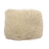 Decoratie sisal L14-H18cm crème