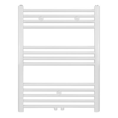 Designradiator BWS Nile Gobi 50x80cm Wit (Midden/zij-aansluiting)