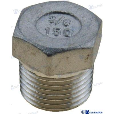 Tapones GS30582 - TAPON MACHO INOX 3/4