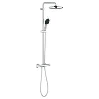 Grohe Vitalio Start 250 douchesysteem thermostatisch hoofddouche 1 straalsoort en handdouche 2 straalsoorten chroom 26677001 - thumbnail