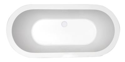 Mueller Musta vrijstaand ligbad 178x80cm zwart Mueller Musta vrijstaand ligbad 178x80cm zwart