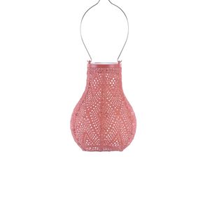 Lumiz - Solar tuinverlichting Ikat Bulb - 16 cm - Oranje