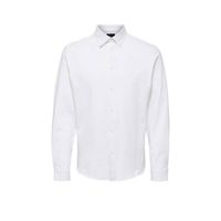SELECTED HOMME slim fit overhemd SLHOLIVER wit - thumbnail