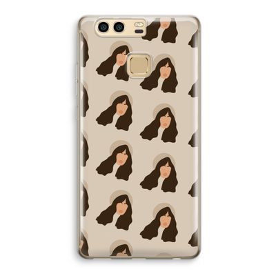Bonjour mon amour: Huawei P9 Transparant Hoesje