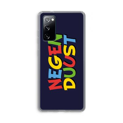 90's One: Samsung Galaxy S20 FE / S20 FE 5G Transparant Hoesje