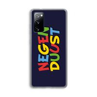 90's One: Samsung Galaxy S20 FE / S20 FE 5G Transparant Hoesje