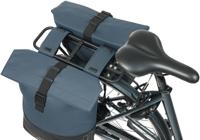 BASIL Dubbele fietstas cove 28-32l 14 x 29 x 36 cm - blauw/zwart