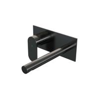 Brauer Gunmetal Edition Inbouw Wastafelmengkraan met Rechte Uitloop en Afdekplaat Model C2 Gunmetal Geborsteld PVD