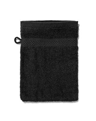 HEMA Washand Zware Kwaliteit Zwart (zwart)