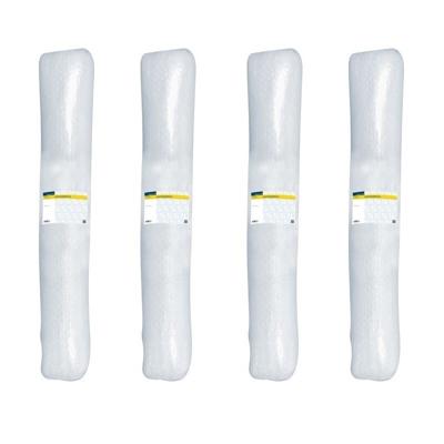 Noppenfolie/bubbeltjesfolie op rol 5 meter x 120 cm - 4x - Luchtkussenfolie - Bubbelfolie