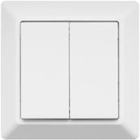 EcoDim Smart WiFi Draadloze Schakelaar - ZigBee 2-voudig - Philips Hue Compatibel - Wit