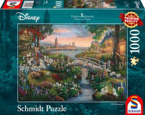 999 Games legpuzzel Disney 101 Dalmatiërs karton 1000 stukjes