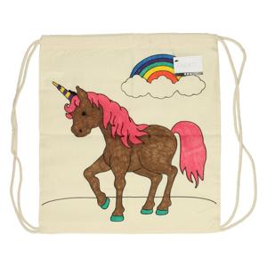 Creativ Company - - gymtas eenhoorn 37x40 cm