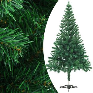 The Living Store Kerstboom Deluxe Groen - 210 cm - LED-verlichting - 910 takken