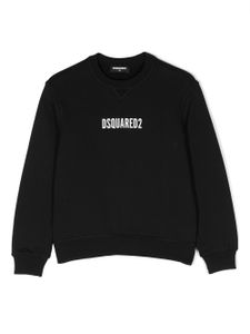 DSQUARED2 KIDS sweat à logo imprimé - Noir