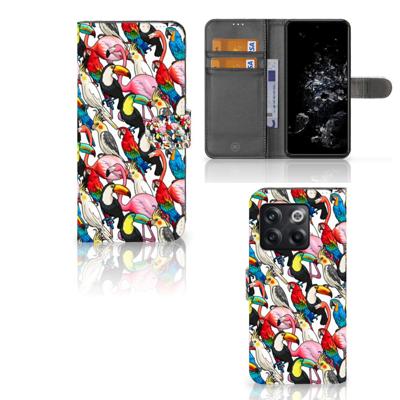OnePlus 10T | Telefoonhoesje | Met pasjeshouder | Birds