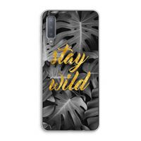 Stay wild: Samsung Galaxy A7 (2018) Transparant Hoesje