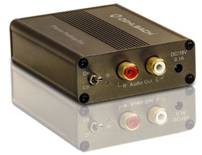 OehlbachPHONO PREAMP PRO DAC versterker Bruin