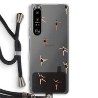 Dancing #1: Sony Xperia 1 III Transparant Hoesje met koord