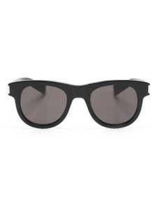 Saint Laurent Eyewear lunettes de soleil SL 571 à monture ronde - Noir