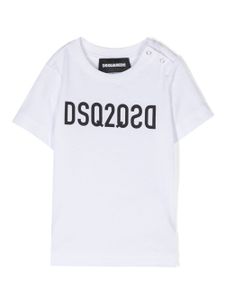 DSQUARED2 KIDS t-shirt en coton à logo imprimé - Blanc