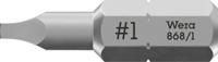 Wera 868/1 Z Binnenvierkant Bits, # 1 x 25 mm - 1 stuk(s) - 05066405001