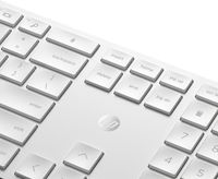 HP 650 Draadloos Toetsenbord en Muis set Wit Qwerty - thumbnail