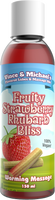 Swede Vince & Michael's Fruity Strawberry Rhubarb Bliss Flavored Warming Massage Lotion (150ml)