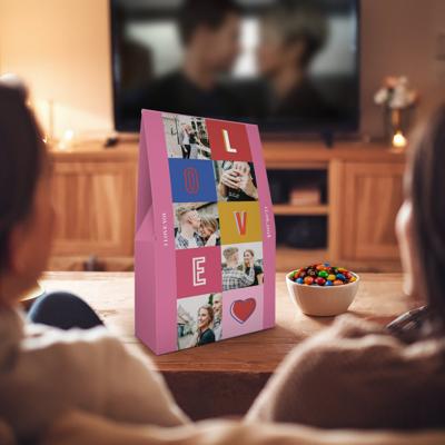 XL M&M's box personaliseren - 6 zakjes (714 gram)