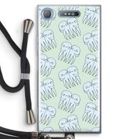 Octopussen: Sony Xperia XZ1 Transparant Hoesje met koord