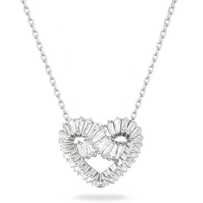 Swarovski 5647924 Ketting Matrix zilverkleurig-wit 38-43 cm