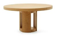 Kave Home Uitschuifbare Ronde Eettafel 'Artis' Eiken, 150-200 x 150cm