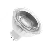 Glazen GU5.3 MR16 45º 5W COB LED lamp (12V) Warm wit 3000K