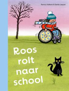 Roos rolt naar school (Hardback)