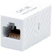 Roline RJ45-koppeling RJ45 Adapter CAT 5e 110 m Wit - thumbnail