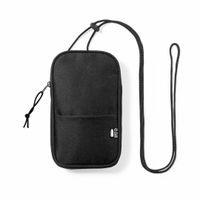 Draagtas/smartphone/schoudertas - klein model - zwart - heren/dames - 19 x 11 x 2 cm - Festival/stra Draagtas/smartphone/schoudertas - klein model - zwart - heren/dames - 19 x 11 x 2 cm - Festival/stra