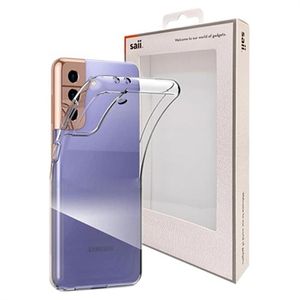 Saii Premium Anti-Slip Samsung Galaxy S21 5G TPU Hoesje - Doorzichtig