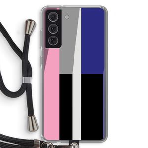 Gestalte 4: Samsung Galaxy S21 FE Transparant Hoesje met koord