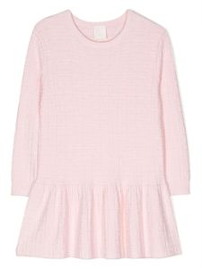 Givenchy Kids robe en maille - Rose