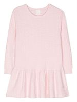 Givenchy Kids robe en maille - Rose - thumbnail